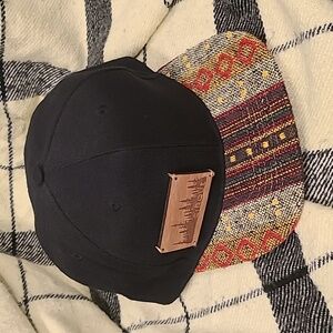 Cirque  Ballcap/Trucker hat with Colorful Tribal Patterned Brim